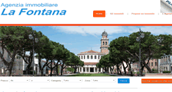 Desktop Screenshot of aglafontana.it