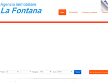 Tablet Screenshot of aglafontana.it